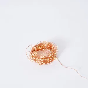Luminous Bright String Light (Outdoor Adapter) Copper - 20m by Elme Living, a Lighting for sale on Style Sourcebook