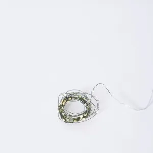 Luminous Bright String Light (Outdoor Battery) Green - 6m by Elme Living, a Lighting for sale on Style Sourcebook