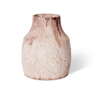 Monroe Vase Soft Pink - 40cm by Elme Living, a Vases & Jars for sale on Style Sourcebook