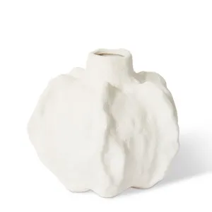 Okilani Vase White - 16cm by Elme Living, a Vases & Jars for sale on Style Sourcebook