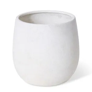 Olsen Pot White - 19cm by Elme Living, a Plant Holders for sale on Style Sourcebook