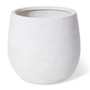 Olsen Pot White - 26cm by Elme Living, a Plant Holders for sale on Style Sourcebook
