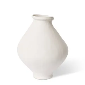 Otto Vase Matt White - 40cm by Elme Living, a Vases & Jars for sale on Style Sourcebook