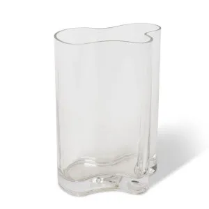 Paula Vase Clear - 22cm by Elme Living, a Vases & Jars for sale on Style Sourcebook