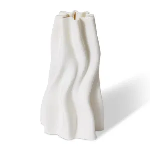 Pippa Vase White - 22cm by Elme Living, a Vases & Jars for sale on Style Sourcebook