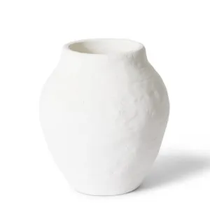 Reagan Tall Pot White - 23cm by Elme Living, a Plant Holders for sale on Style Sourcebook