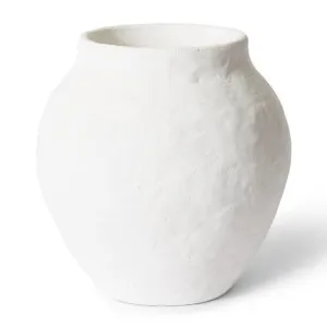 Reagan Tall Pot White - 29cm by Elme Living, a Plant Holders for sale on Style Sourcebook