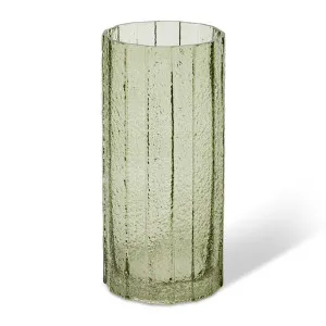 Samara Tall Vase Green - 25cm by Elme Living, a Vases & Jars for sale on Style Sourcebook