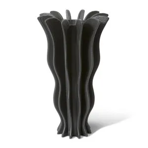Sanchez Vase Black - 43cm by Elme Living, a Vases & Jars for sale on Style Sourcebook