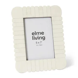 Senan 5 x 7" Photo Frame - 21cm by Elme Living, a Decor for sale on Style Sourcebook