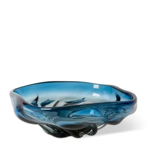 Sharik Bowl Blue - 12cm by Elme Living, a Vases & Jars for sale on Style Sourcebook