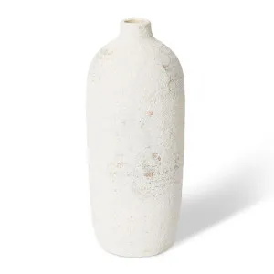 Talia Vase White - 28cm by Elme Living, a Vases & Jars for sale on Style Sourcebook