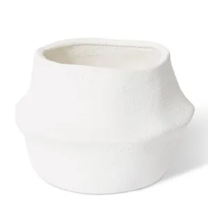 Tamielia Pot White - 15cm by Elme Living, a Plant Holders for sale on Style Sourcebook
