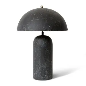 Tata Table Lamp Black - 50cm by Elme Living, a Lighting for sale on Style Sourcebook