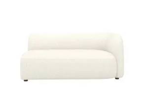 Greer Boucle Ivory 2 Seater Right Facing Sofa Module by James Lane, a Sofas for sale on Style Sourcebook