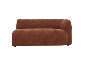 Greer Muse Rust 2 Seater Right Facing Sofa Module by James Lane, a Sofas for sale on Style Sourcebook