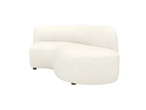 Greer Boucle Ivory Terminal Right Facing Sofa Module by James Lane, a Sofas for sale on Style Sourcebook