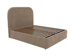 Libby Leo Gas Lift Bed Tribute Walnut Queen by James Lane, a Beds & Bed Frames for sale on Style Sourcebook