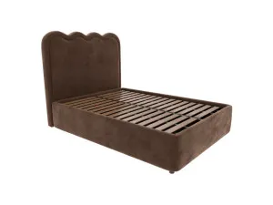 Miley Leo Gas Lift Bed Muse Chocolate King by James Lane, a Beds & Bed Frames for sale on Style Sourcebook