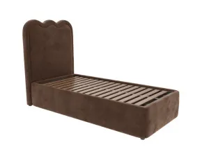 Miley Leo Gas Lift Bed Muse Chocolate King Single by James Lane, a Beds & Bed Frames for sale on Style Sourcebook