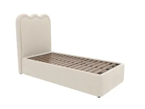 Miley Leo Gas Lift Bed Muse Flax King Single by James Lane, a Beds & Bed Frames for sale on Style Sourcebook
