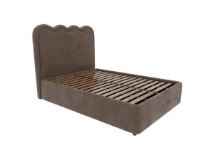 Miley Leo Gas Lift Bed Muse Mink Queen by James Lane, a Beds & Bed Frames for sale on Style Sourcebook