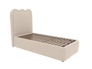 Miley Leo Gas Lift Bed Avon Taupe Single by James Lane, a Beds & Bed Frames for sale on Style Sourcebook