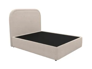 Libby Leo Bed Boucle Pumice by James Lane, a Beds & Bed Frames for sale on Style Sourcebook