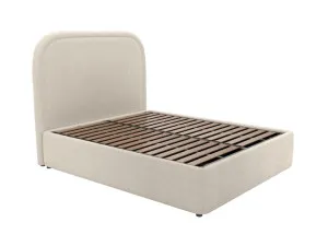 Libby Leo Gas Lift Bed Muse Flax by James Lane, a Beds & Bed Frames for sale on Style Sourcebook