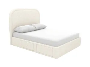 Libby Zenith Storage Drawer Bed Boucle Ivory by James Lane, a Beds & Bed Frames for sale on Style Sourcebook