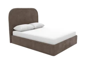 Libby Zenith Storage Drawer Bed Muse Mink by James Lane, a Beds & Bed Frames for sale on Style Sourcebook