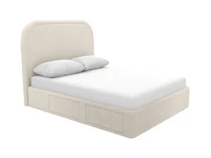 Libby Zenith Storage Drawer Bed View Cream by James Lane, a Beds & Bed Frames for sale on Style Sourcebook