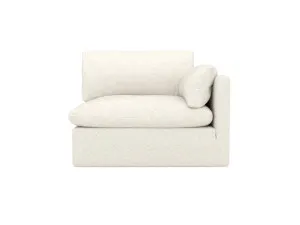 Willow Apt Boucle Ivory Right Arm Facing Sofa Module by James Lane, a Sofas for sale on Style Sourcebook
