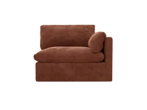 Willow Apt Muse Rust Right Arm Facing Sofa Module by James Lane, a Sofas for sale on Style Sourcebook