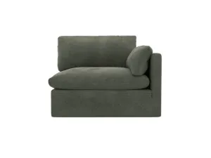 Willow Apt Tribute Dark Jade Right Arm Facing Sofa Module by James Lane, a Sofas for sale on Style Sourcebook