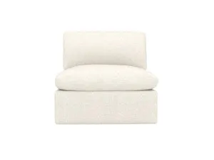 Willow Apt Boucle Ivory Armless Sofa Module by James Lane, a Sofas for sale on Style Sourcebook