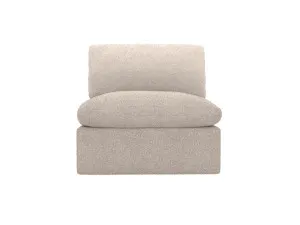 Willow Apt Boucle Pumice Armless Sofa Module by James Lane, a Sofas for sale on Style Sourcebook