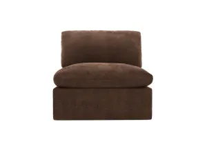 Willow Apt Muse Chocolate Armless Sofa Module by James Lane, a Sofas for sale on Style Sourcebook