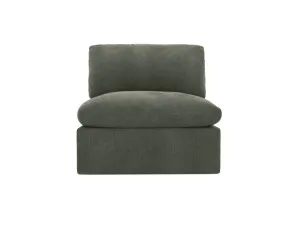 Willow Apt Tribute Dark Jade Armless Sofa Module by James Lane, a Sofas for sale on Style Sourcebook