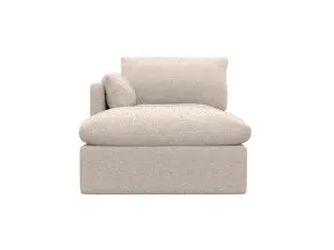 Willow Apt Boucle Pumice Left Arm Facing Chaise Sofa Module by James Lane, a Sofas for sale on Style Sourcebook