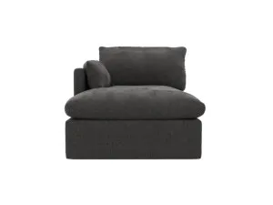 Willow Apt California Charcoal Left Arm Facing Chaise Sofa Module by James Lane, a Sofas for sale on Style Sourcebook