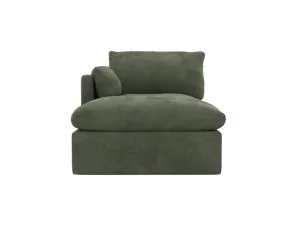 Willow Apt Muse Forest Left Arm Facing Chaise Sofa Module by James Lane, a Sofas for sale on Style Sourcebook
