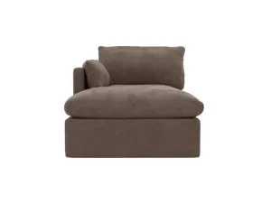 Willow Apt Muse Mink Left Arm Facing Chaise Sofa Module by James Lane, a Sofas for sale on Style Sourcebook