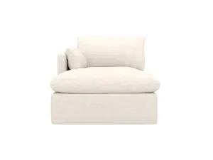 Willow Apt Noa Fog Left Arm Facing Chaise Sofa Module by James Lane, a Sofas for sale on Style Sourcebook