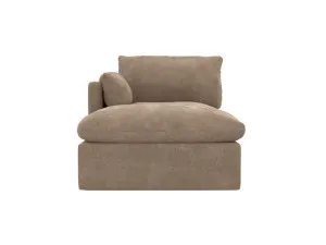 Willow Apt Tribute Walnut Left Arm Facing Chaise Sofa Module by James Lane, a Sofas for sale on Style Sourcebook