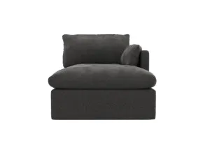 Willow Apt California Charcoal Right Arm Facing Chaise Sofa Module by James Lane, a Sofas for sale on Style Sourcebook