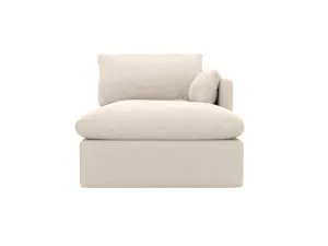 Willow Apt Muse Flax Right Arm Facing Chaise Sofa Module by James Lane, a Sofas for sale on Style Sourcebook