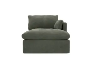 Willow Apt Tribute Dark Jade Right Arm Facing Chaise Sofa Module by James Lane, a Sofas for sale on Style Sourcebook