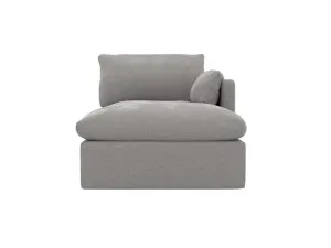 Willow Apt Toorak Pebble Right Arm Facing Chaise Sofa Module by James Lane, a Sofas for sale on Style Sourcebook