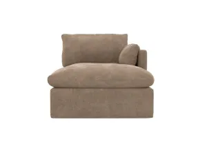 Willow Apt Tribute Walnut Right Arm Facing Chaise Sofa Module by James Lane, a Sofas for sale on Style Sourcebook